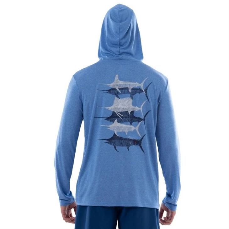 Custom Supplier Outdoor Camping Uv Protection Quick Dry Long Sleeve Hooded Fishing Hoodie